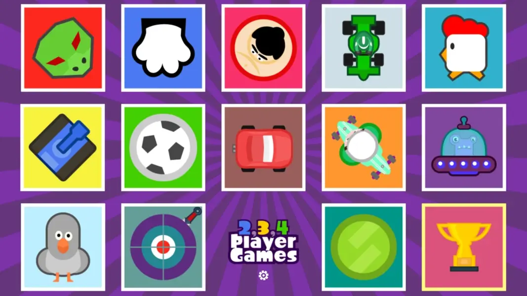Competitive mini game in 2 3 4 Player Mini Games