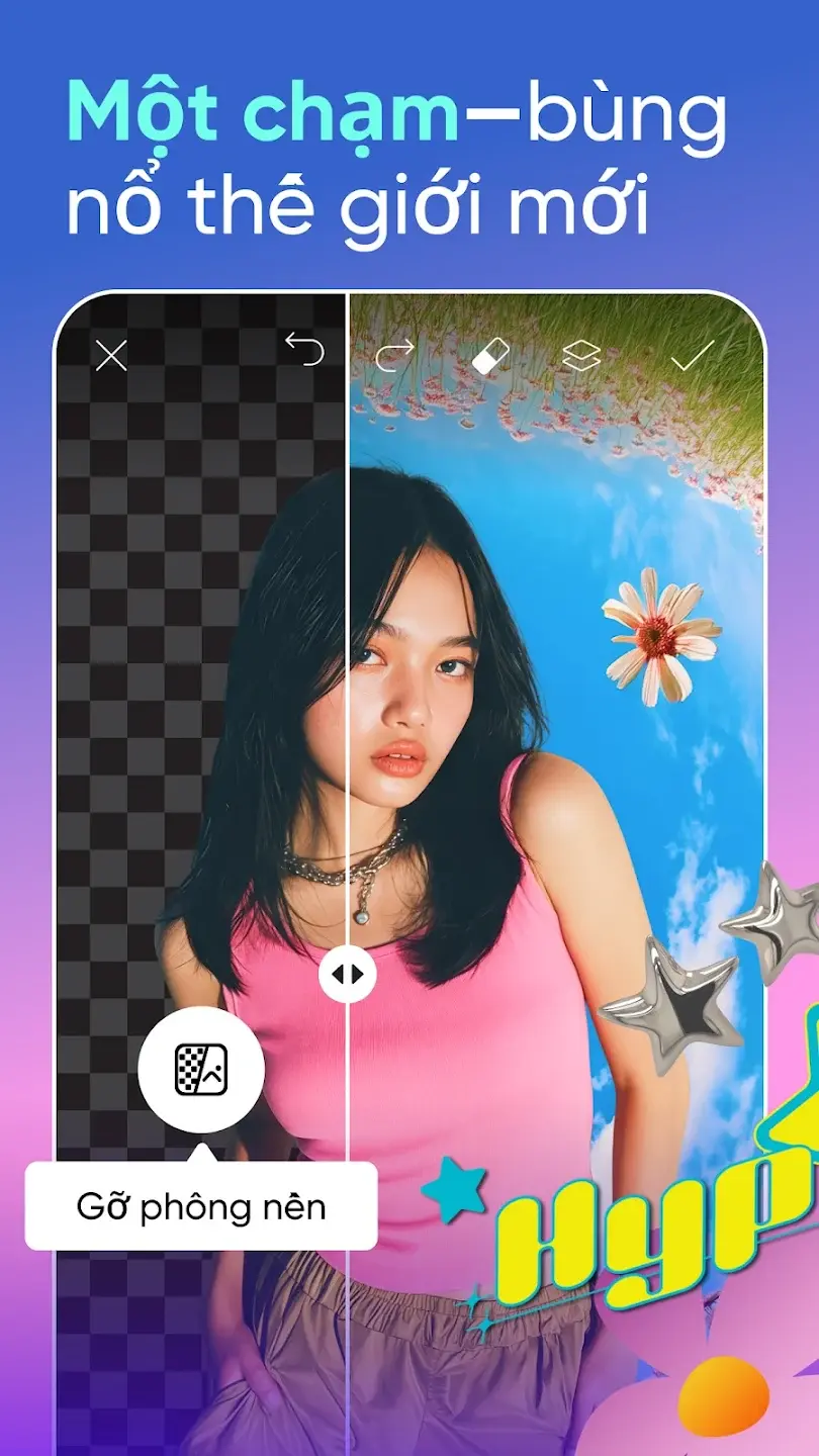 Picsart MOD APK ảnh chụp màn hình 1