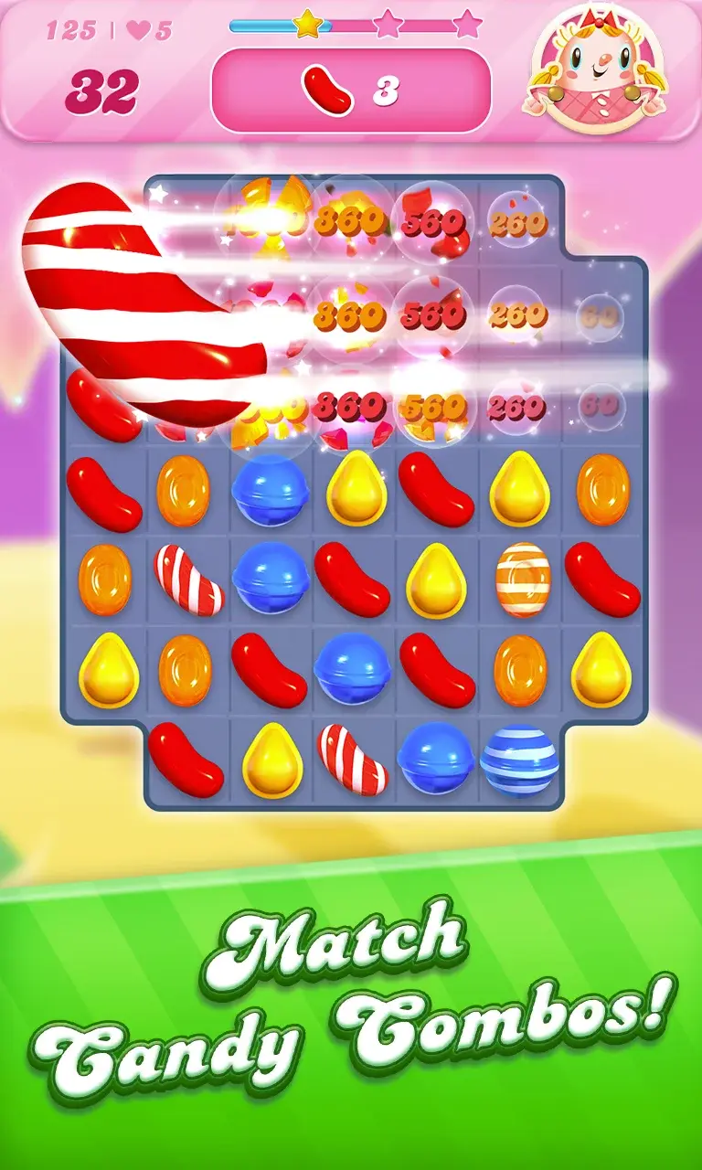 Candy Crush Saga MOD APK screenshot 2