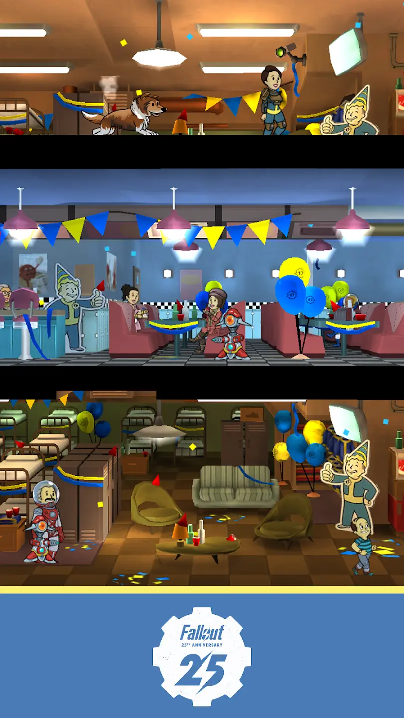 Fallout Shelter MOD APK ảnh chụp màn hình 1