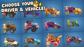 Các loại xe trong Hill Climb Racing