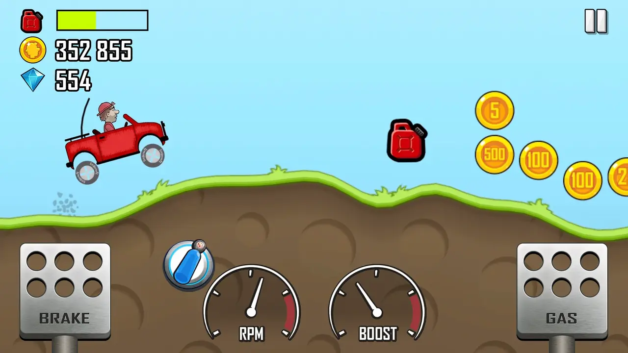 Hill Climb Racing MOD APK ảnh chụp màn hình 1