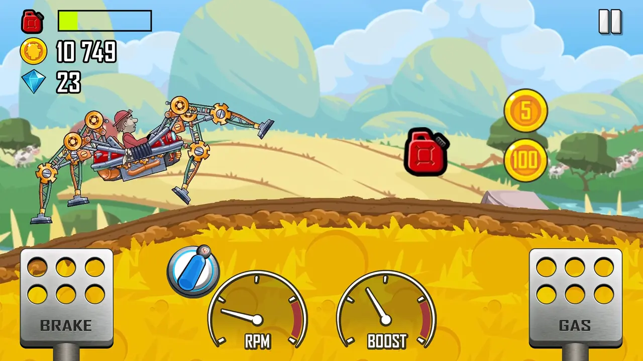 Hill Climb Racing MOD APK ảnh chụp màn hình 2