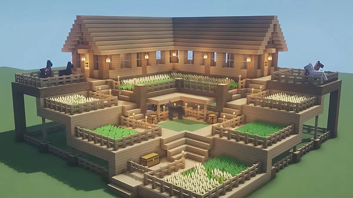 Xây dựng nhà cửa trong Minecraft