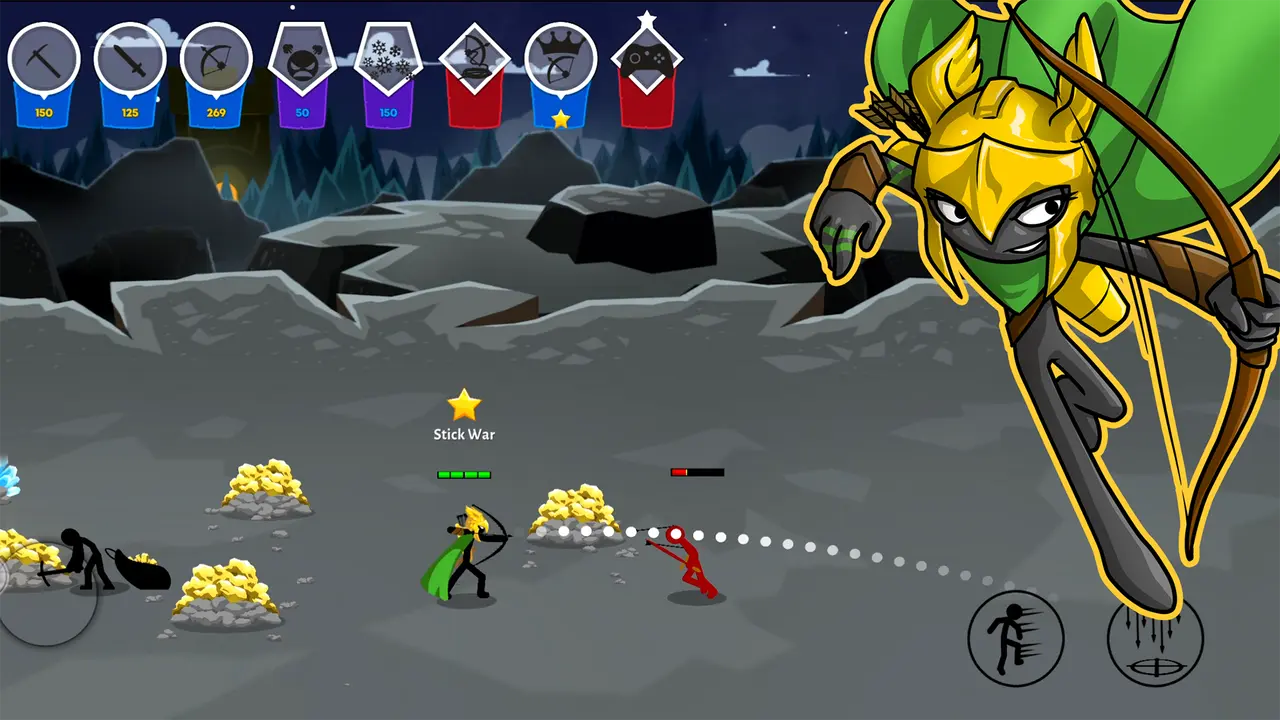 Stick War: Saga MOD APK ảnh chụp màn hình 3