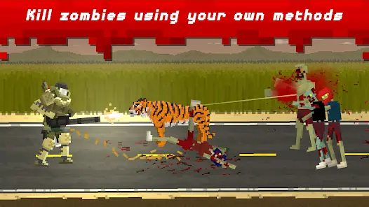 Gameplay They Are Coming với nhân vật đơn độc chống lại đám đông
