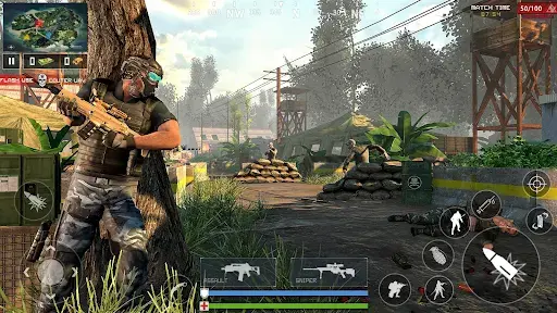 ATSS 2: Offline Shooting Games MOD APK ảnh chụp màn hình 2