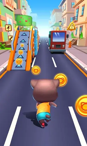 Cat Runner MOD APK ảnh chụp màn hình 1