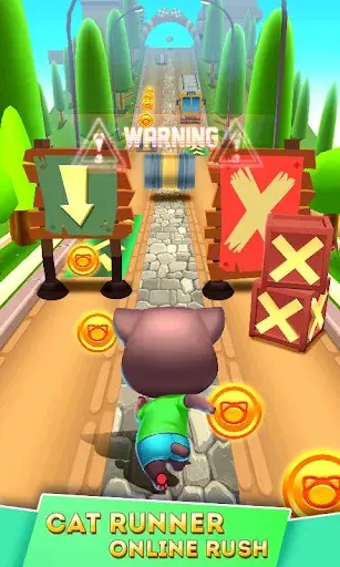 Cat Runner MOD APK ảnh chụp màn hình 2