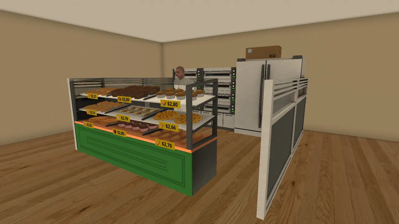 City Shop Simulator early gameplay store