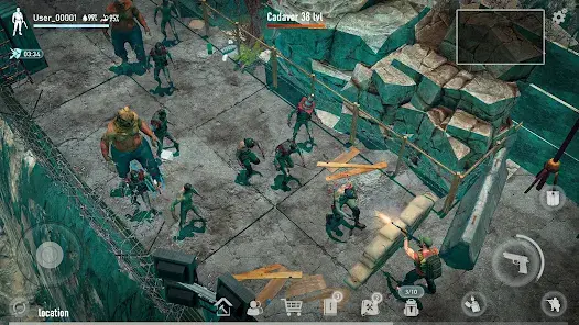 Chiến đấu sinh tồn trong Dead God Land Survival Games