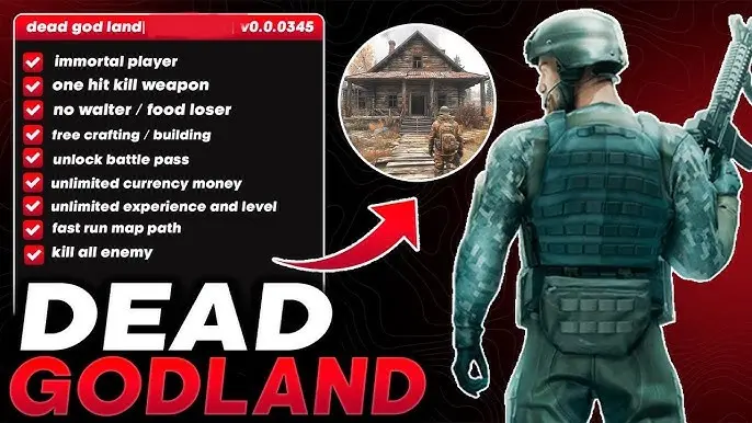Dead God Land Survival Games MOD APK Menu Vô Hạn Tiền