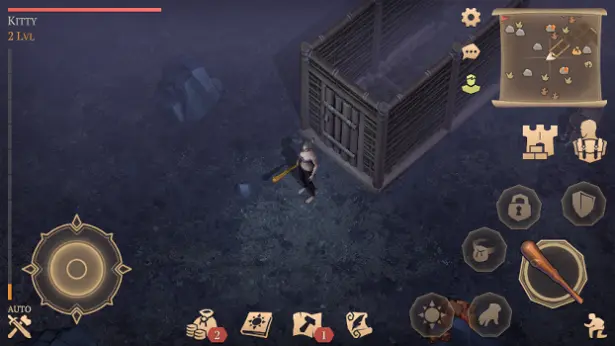 Thế giới u ám trong Grim Soul Dark Survival RPG