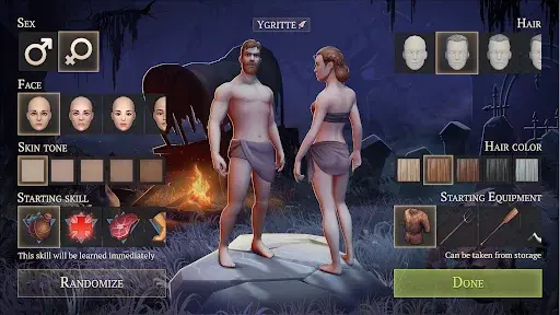 Grim Soul: Dark Survival RPG MOD APK ảnh chụp màn hình 1