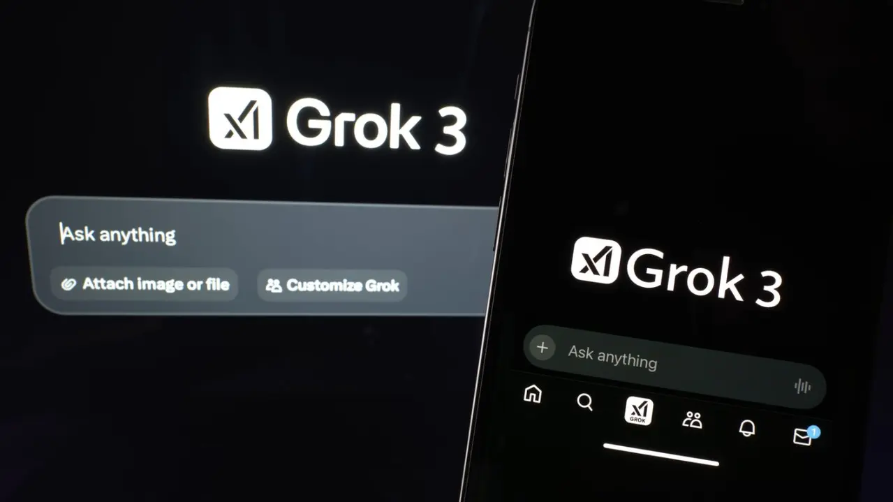 Giao diện tổng quan của Grok AI