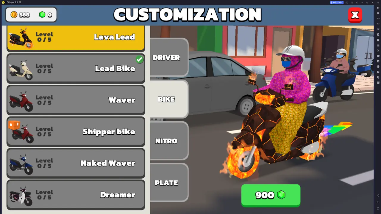 Ninja Lead MOD APK vô hạn tiền Fakemg