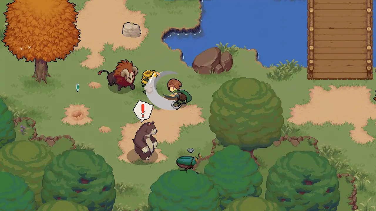 Potion Permit gameplay thị trấn Moonbury