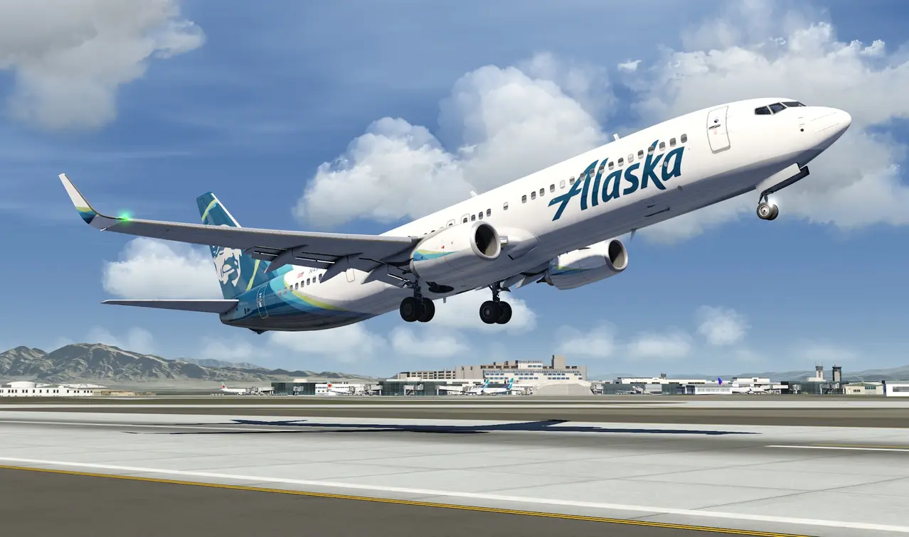 Máy bay cất cánh trong Aerofly FS Global MOD APK