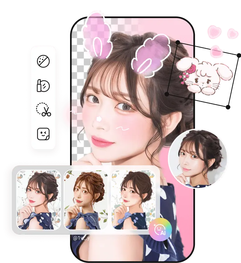Chỉnh sửa ảnh bằng BeautyPlus MOD APK