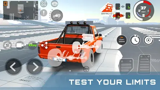DriveCSX Car Crash Simulator MOD APK ảnh chụp màn hình 1