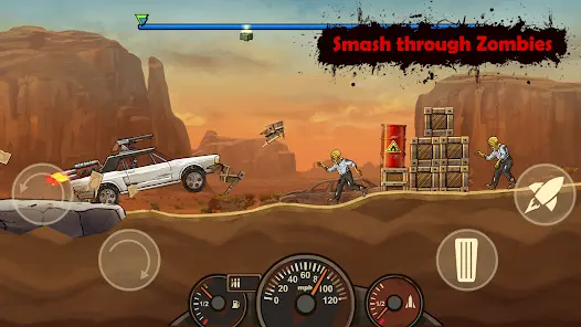 Earn to Die Rogue MOD APK screenshot 1