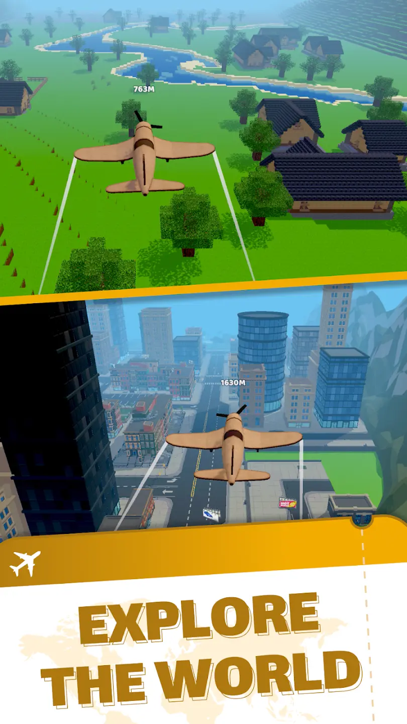 Epic Plane Evolution MOD APK ảnh chụp màn hình 3