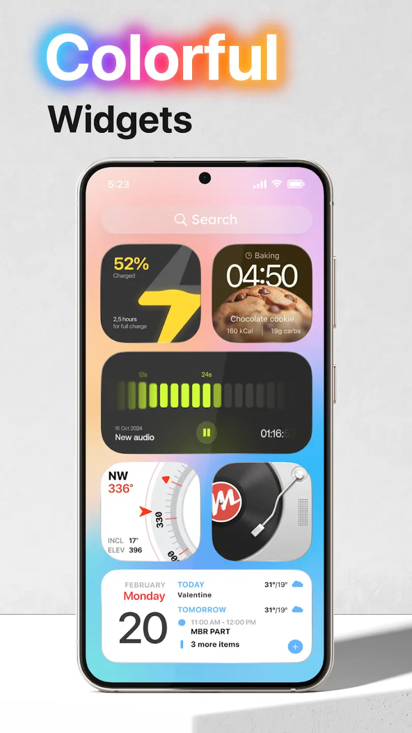 Launcher OS MOD APK ảnh chụp màn hình 2