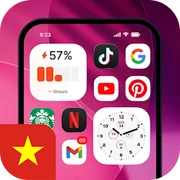 Launcher OS MOD APK – biểu tượng ứng dụng