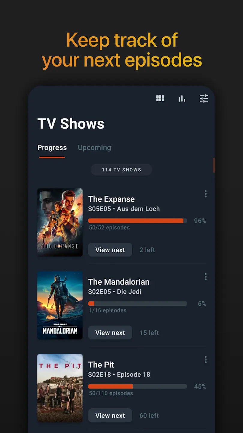 Moviebase MOD APK ảnh chụp màn hình 5