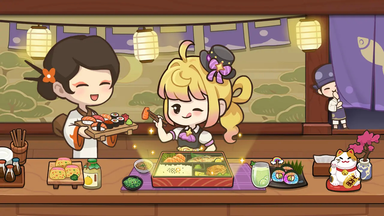 Fully upgraded sushi restaurant in Dream Sushi Shop