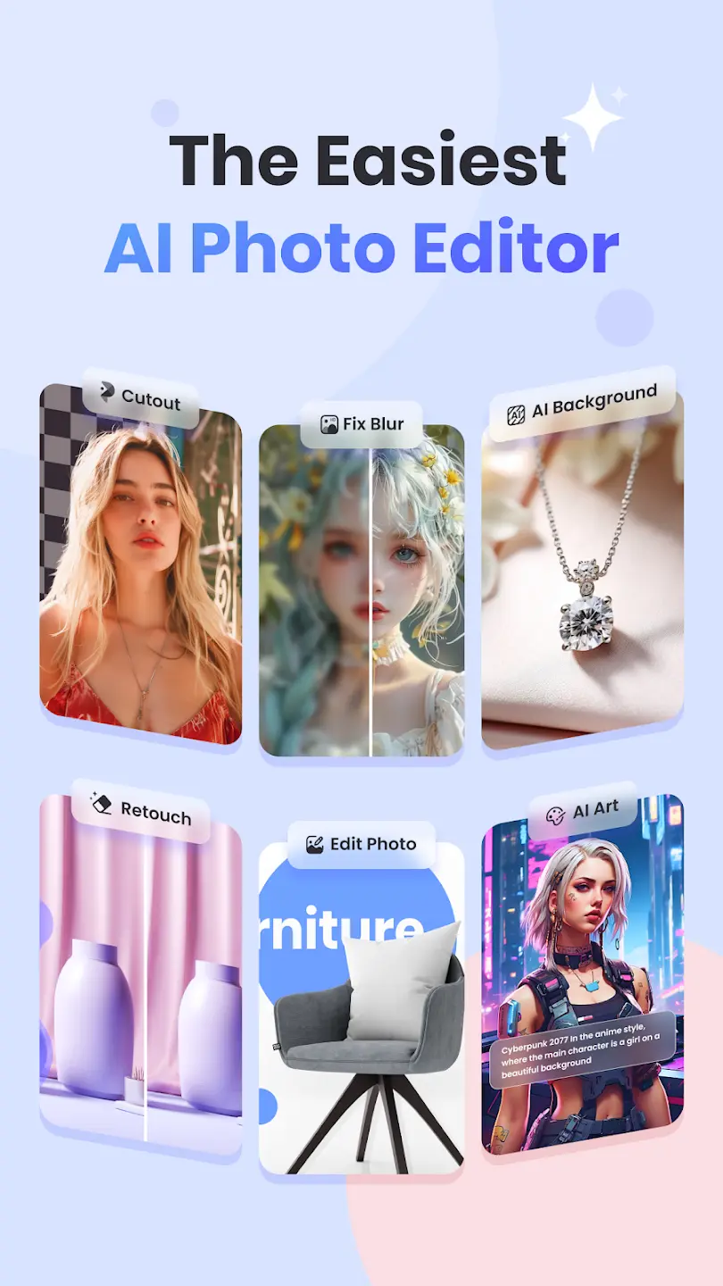 PicWish MOD APK ảnh chụp màn hình 1