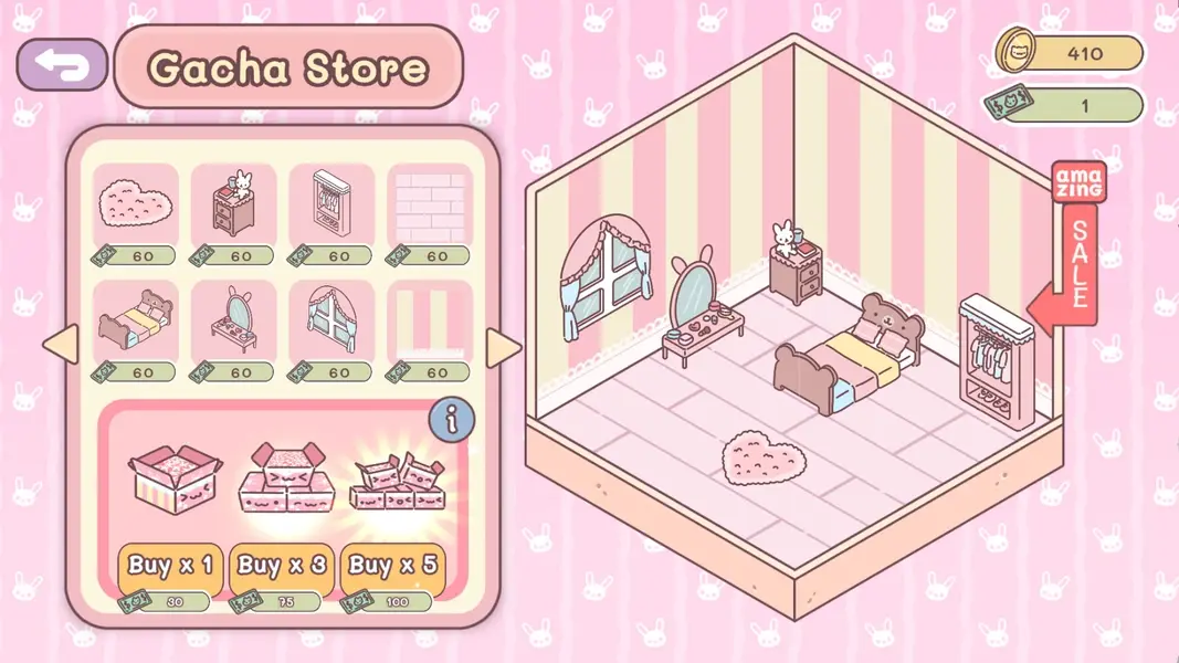 Decorating interior in Pocket Love MOD APK