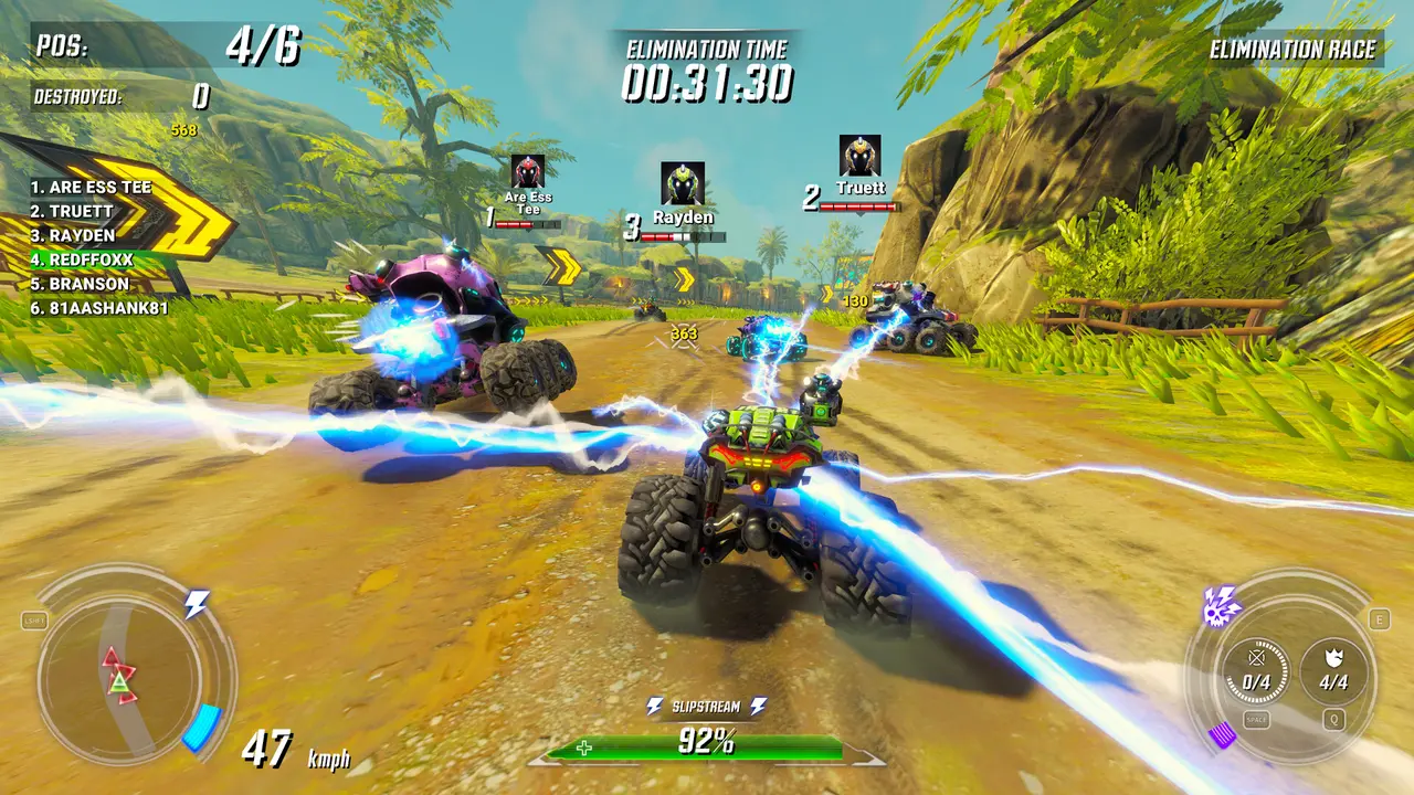 RACE Rocket Arena Car Extreme gameplay with rocket cars