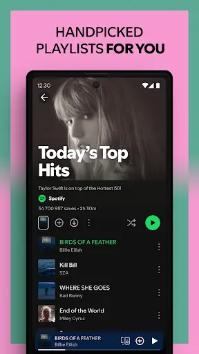 Spotify MOD APK ảnh chụp màn hình 4