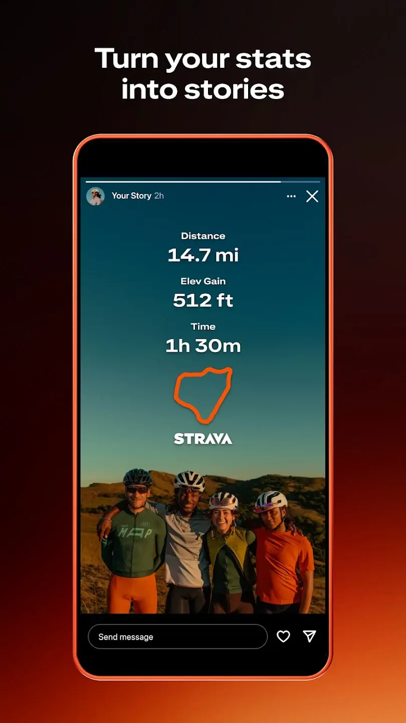 Strava MOD APK screenshot 2