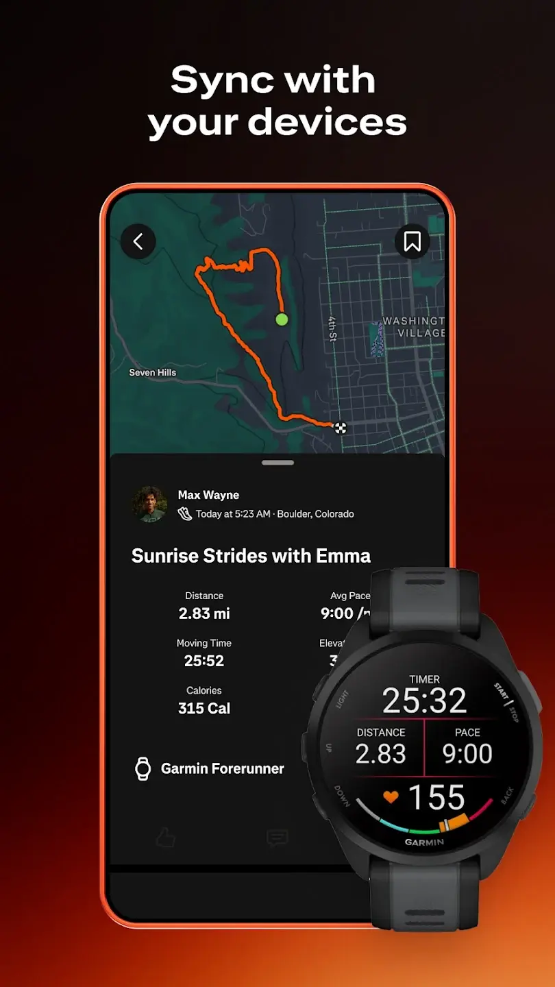 Strava MOD APK screenshot 3