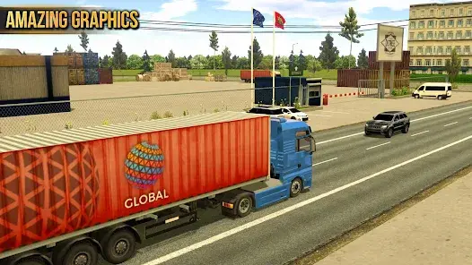 Truck Simulator : Europe MOD APK screenshot 2