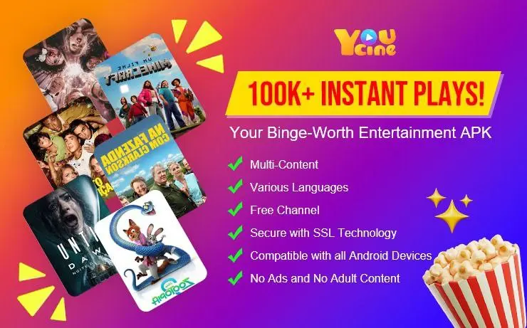 Tính năng nổi bật của YouCine Premium APK không quảng cáo