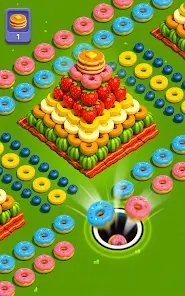 Black hole upgrade system in All in Hole MOD APK