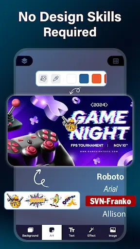 Banner Maker MOD APK ảnh chụp màn hình 2