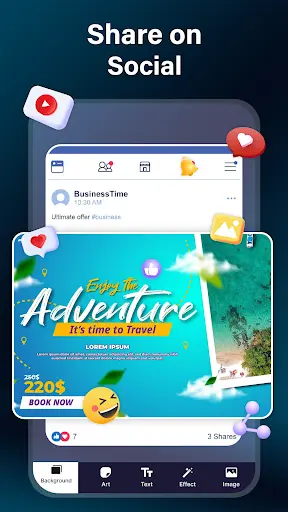 Banner Maker MOD APK ảnh chụp màn hình 6