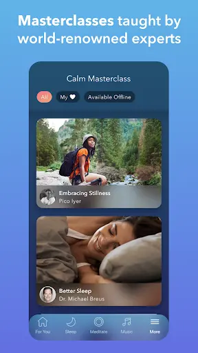 Calm MOD APK ảnh chụp màn hình 7