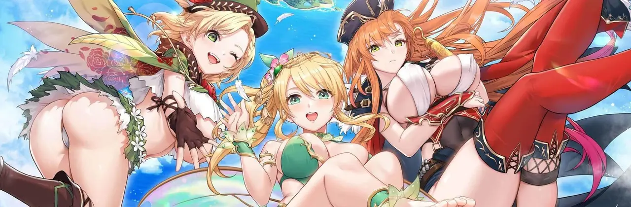 Nhân vật trong Cherry Tale APK với phong cách anime cổ tích
