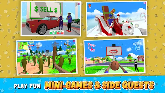 Dude Theft Wars MOD APK ảnh chụp màn hình 4