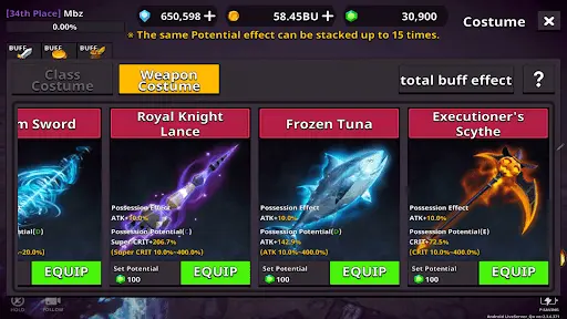 Dungeon Knight APK ảnh chụp màn hình 5