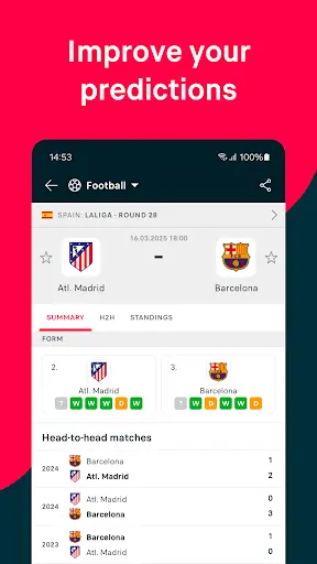 Flashscore MOD APK ảnh chụp màn hình 8