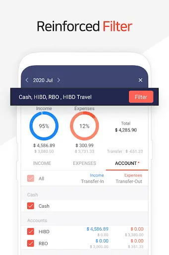 Money Manager MOD APK ảnh chụp màn hình 4