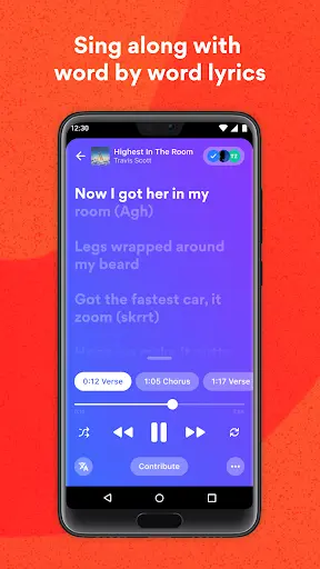 Musixmatch MOD APK ảnh chụp màn hình 4