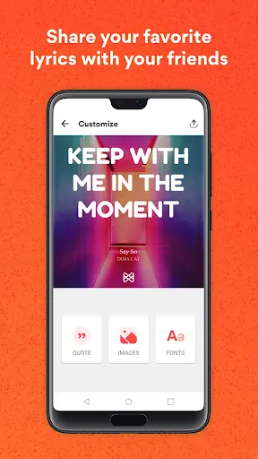Musixmatch MOD APK ảnh chụp màn hình 8