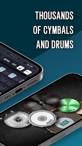 Real Drum MOD APK ảnh chụp màn hình 6